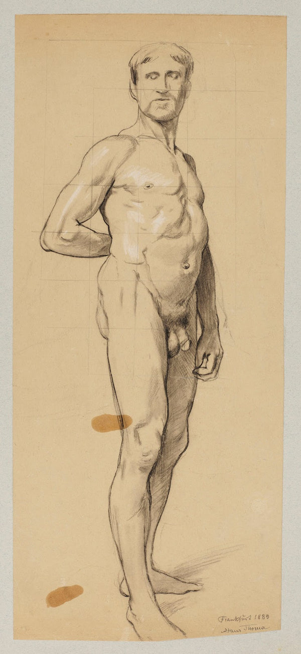 Male nude 1889