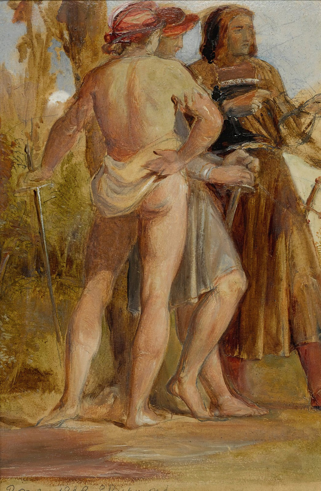 Study of soldiers 1838