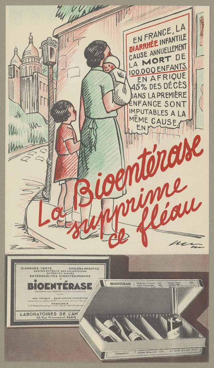 La Bioentérase 1910 1950