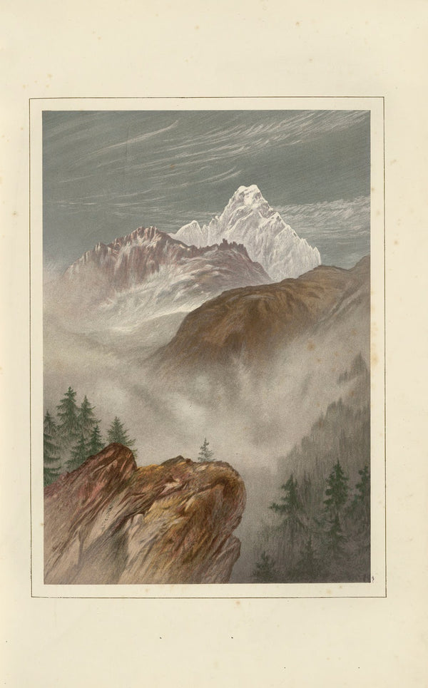 Monte Viso from the south 1867