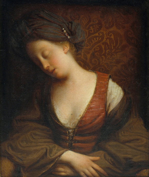 Young Woman Sleeping before 1710