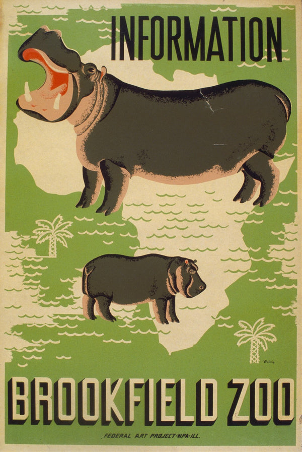 Information  Brookfield Zoo 1936