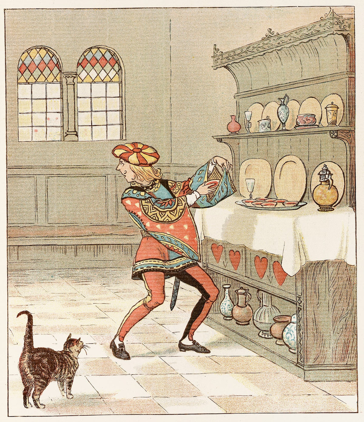 The Queen of Hearts Pl 4 1887