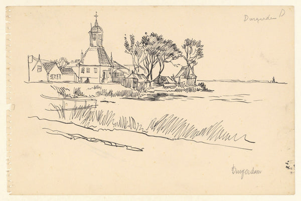 Gezicht op De Kapel 1950 1970