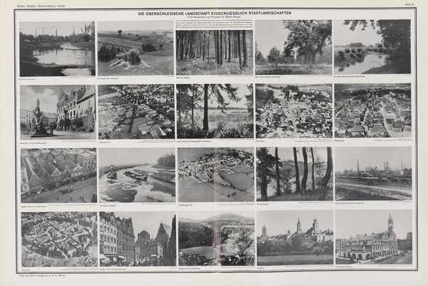 Die oberschlesische Landschaft einschliesslich Stadtlandschaften 1938