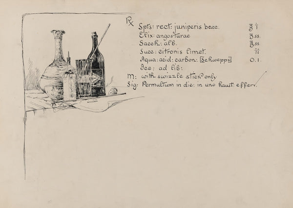 A Medical Recipe 1882 1886