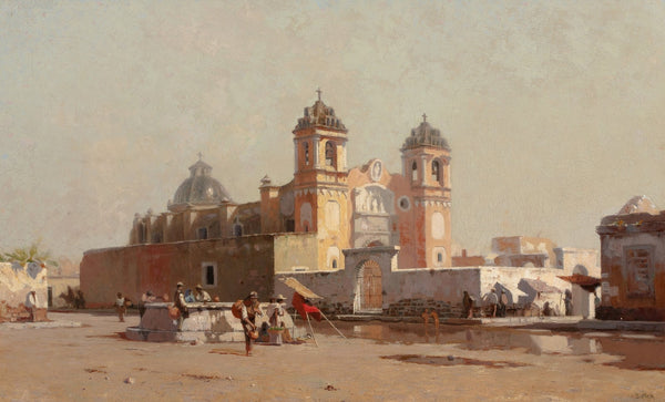 Church of Santa Anna in Mexico 1885