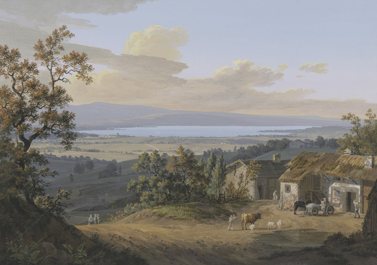 Vue du Lac de Genève 1801
