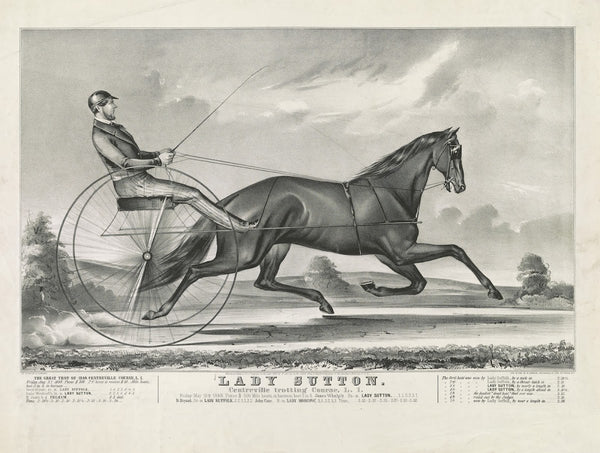 Lady Sutton Centreville trotting course LI 1849