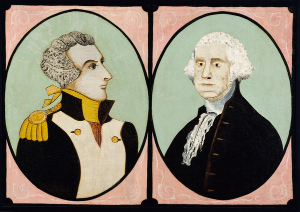 Washington And Lafayette 1826