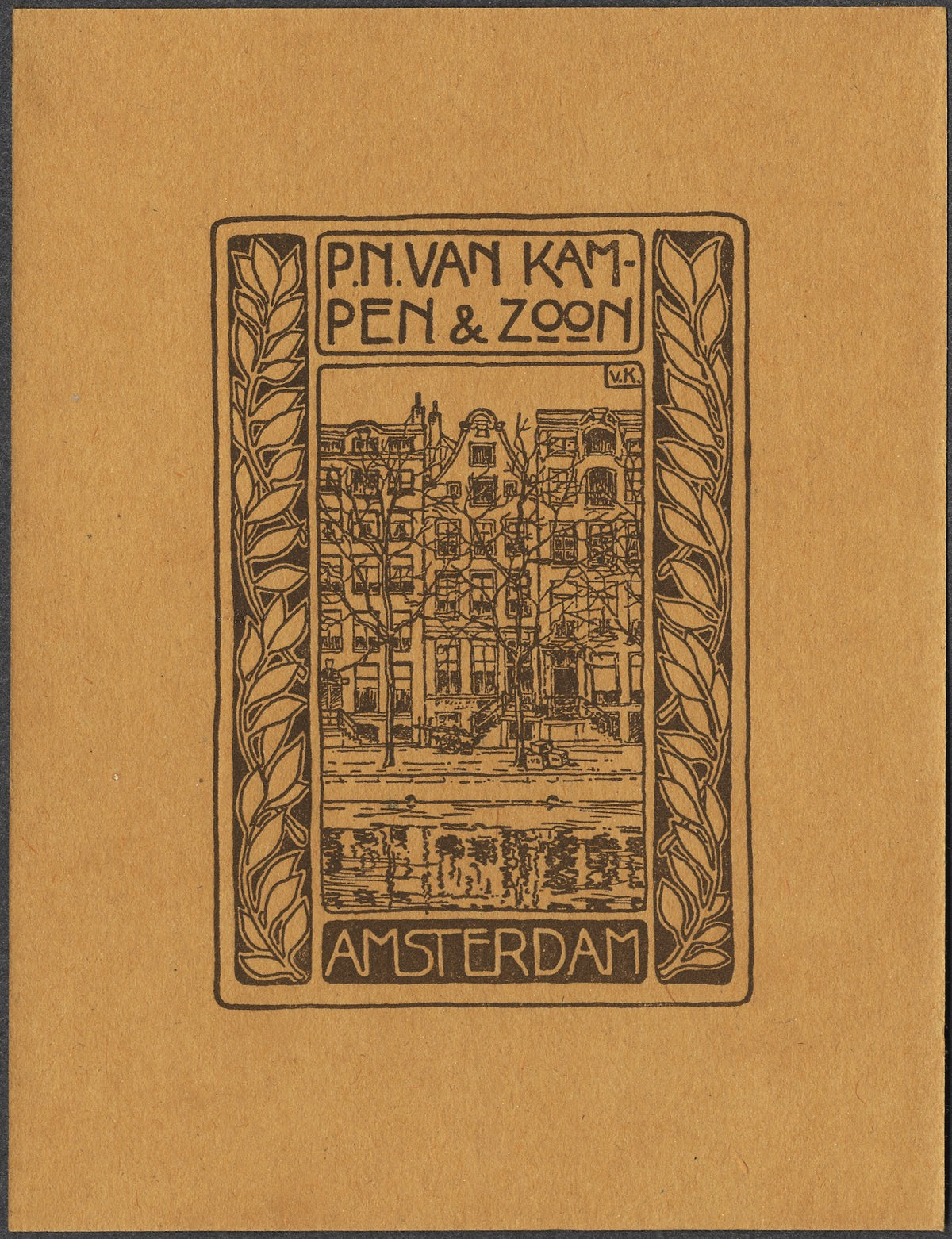 P N Van Kampen  Zoon