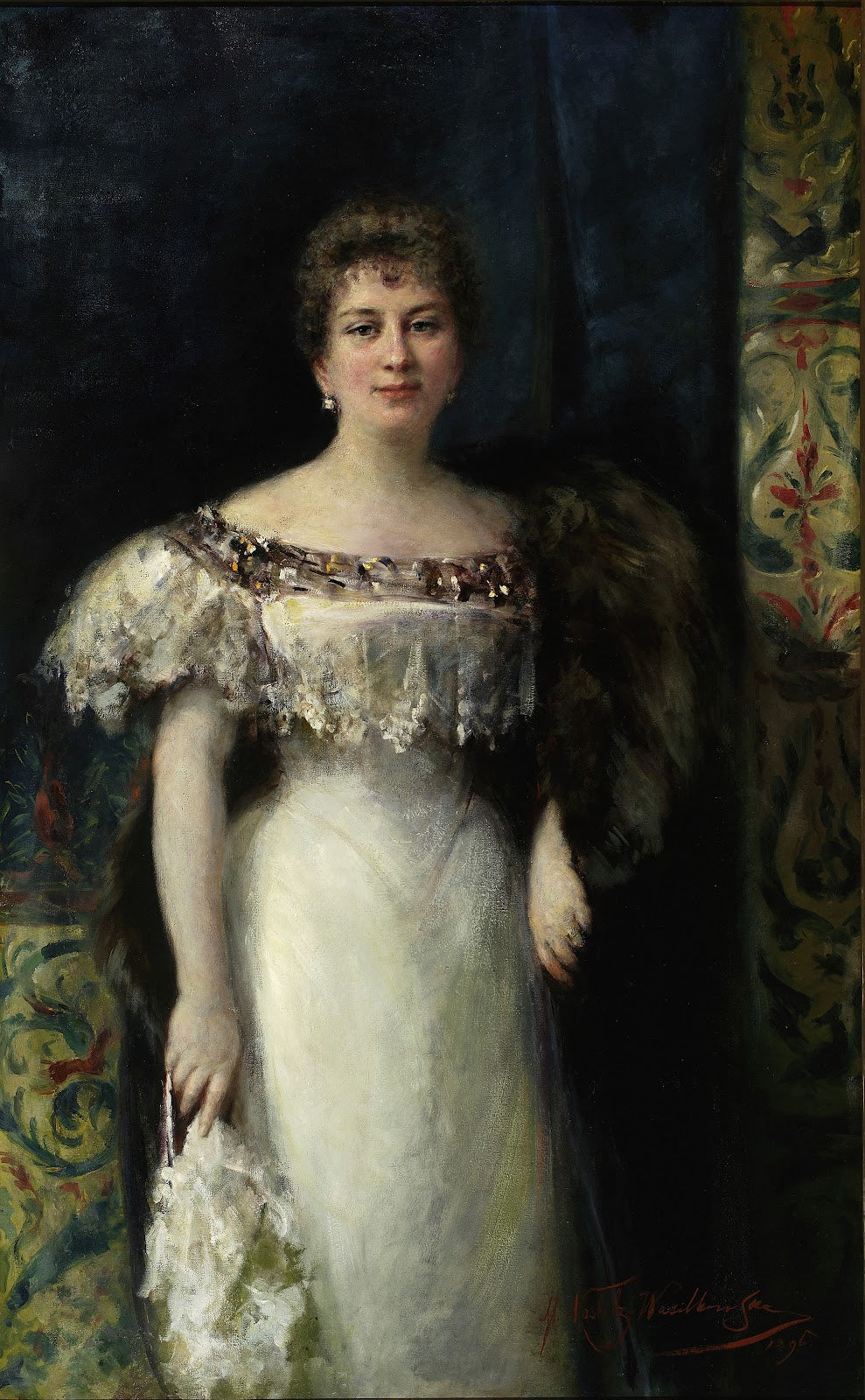 Portrait of Mrs WR 1896