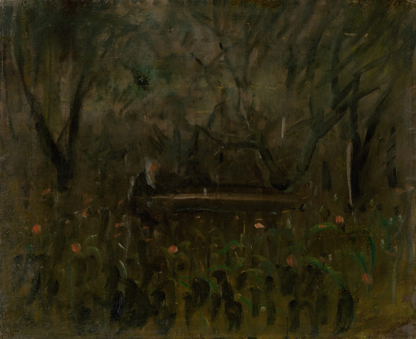 In the Garden at the Table 1900  1910