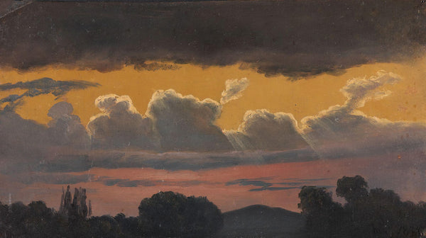 Cloud Study over Landscape 1838