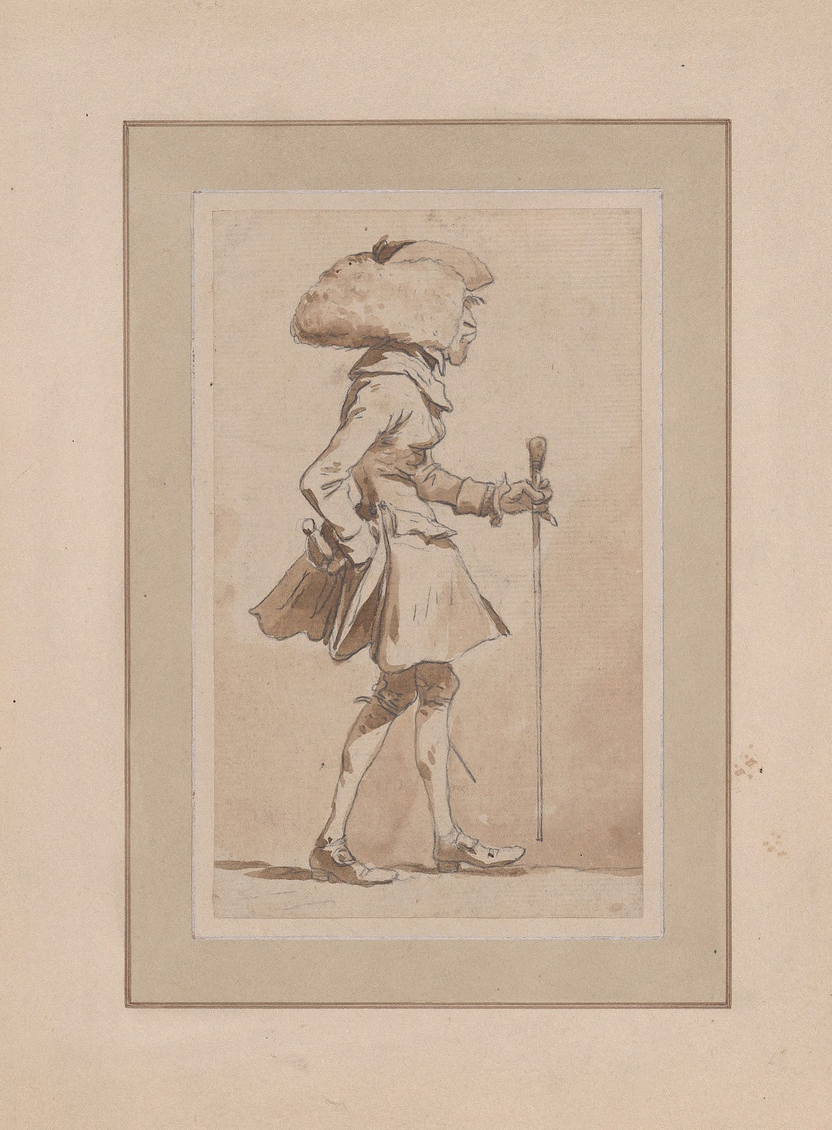 Design for From Warwick Lane ca 1775