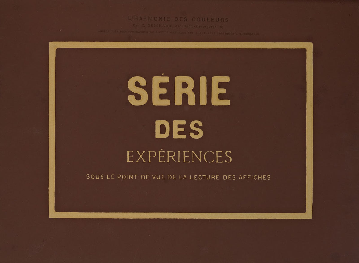 Lharmonie des couleurs  Pl144 1880
