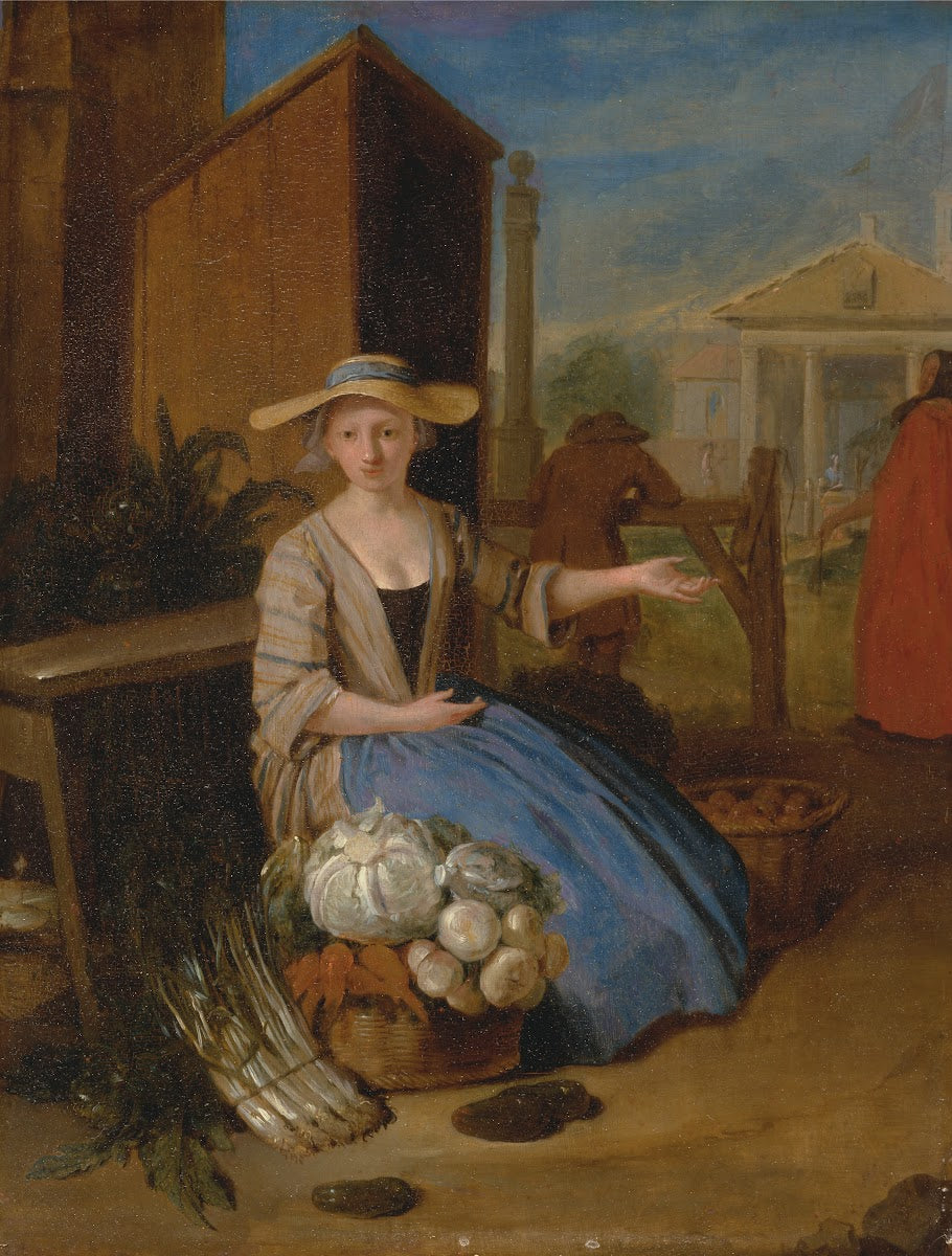 Vegetable Seller Covent Garden ca 1726