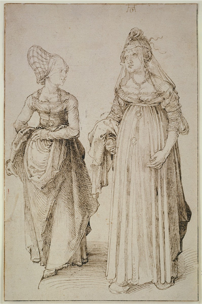 A Lady from Nuremberg and a Lady from Venice ca 1495