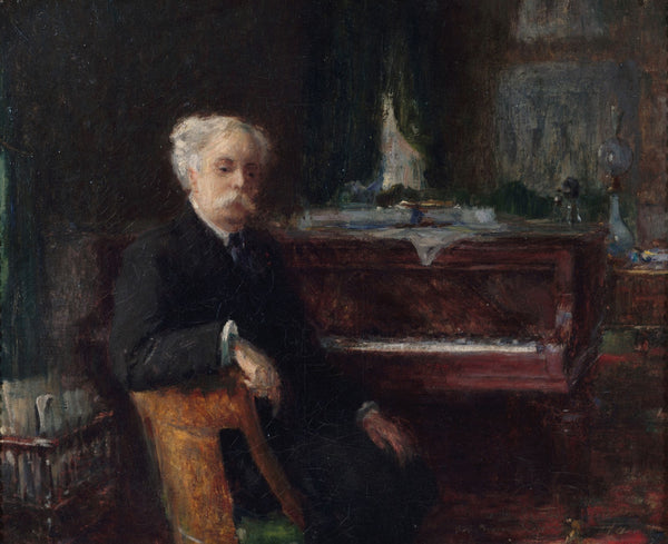 Portrait de Gabriel Fauré 1845 1924 compositeur 1906