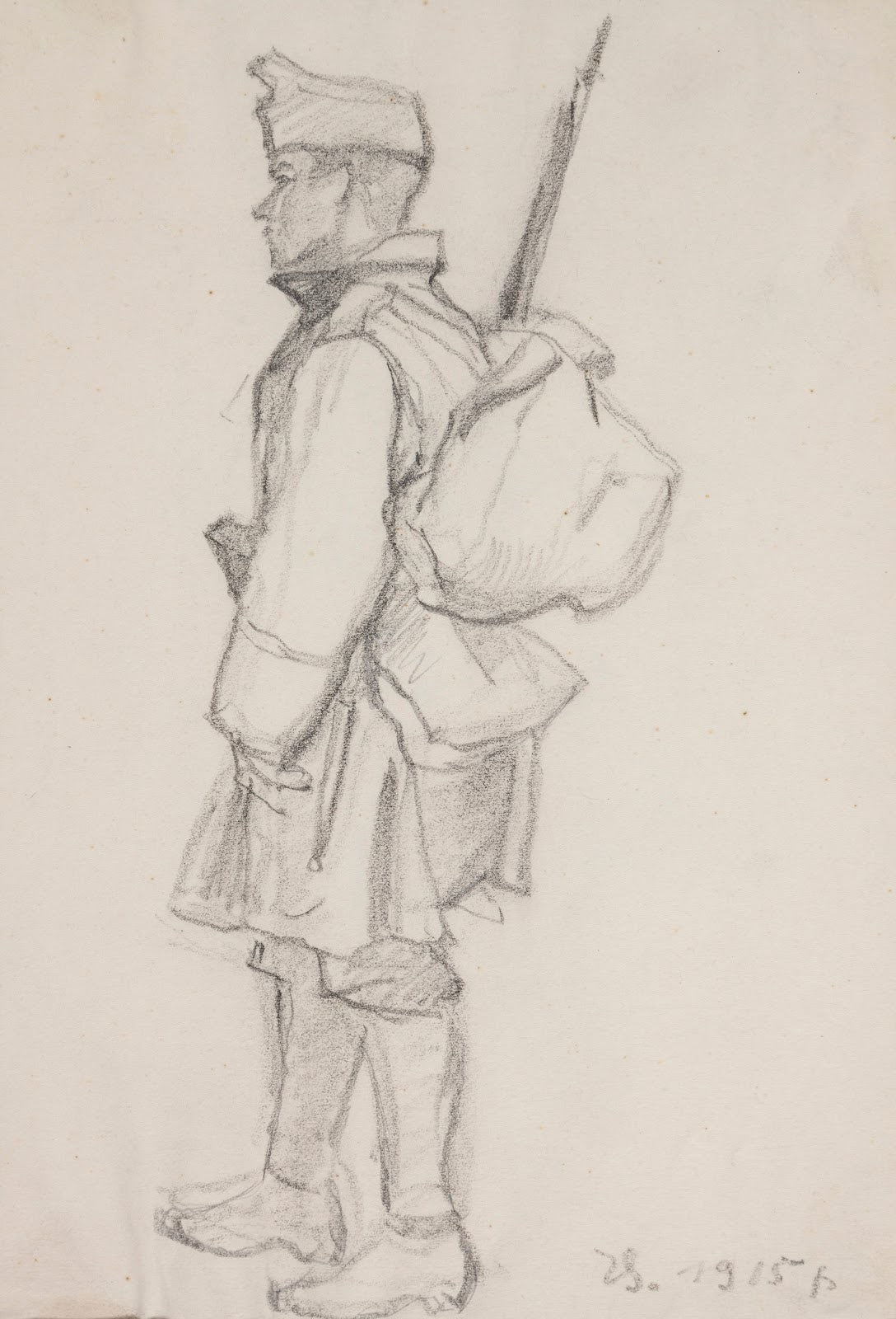 Żołnierz Legionów Ukraińskich Strzelców Siczowych 1915