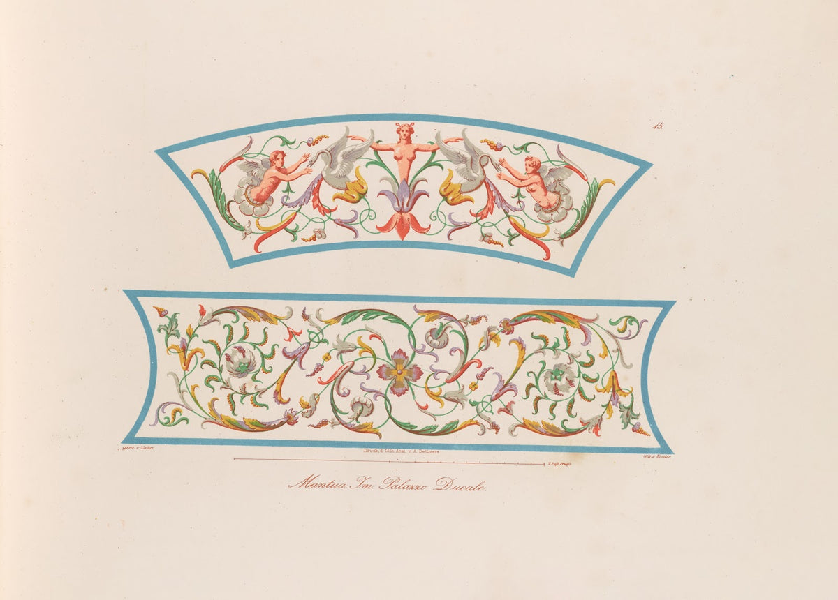 Ornamente aller klassischen Kunst Epochen nach den Originalien in ihren eigenthu