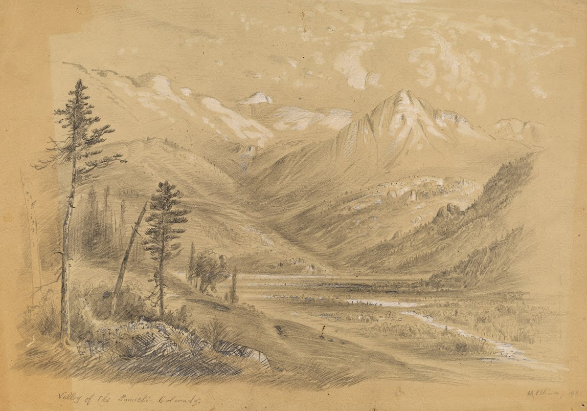 Valley of the Tomichi Colorado 1881