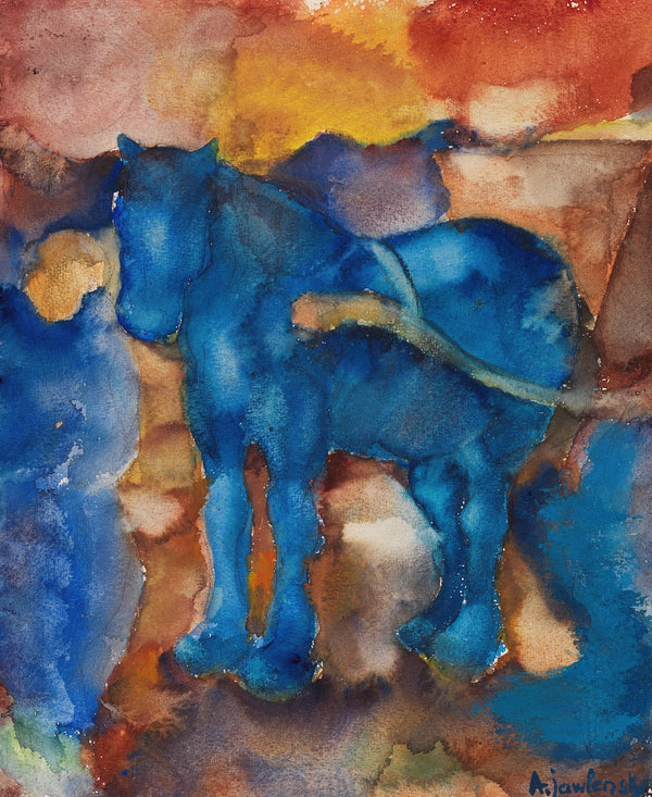 Blaues Pferd 1915