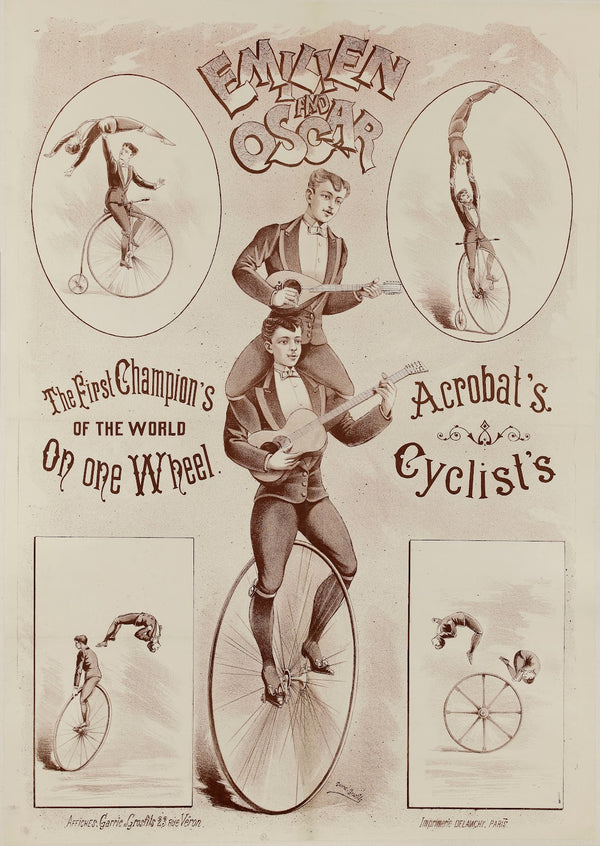 Emilien And Oscar The First Champions Of The World On One Wheel Acrobats Cyclist