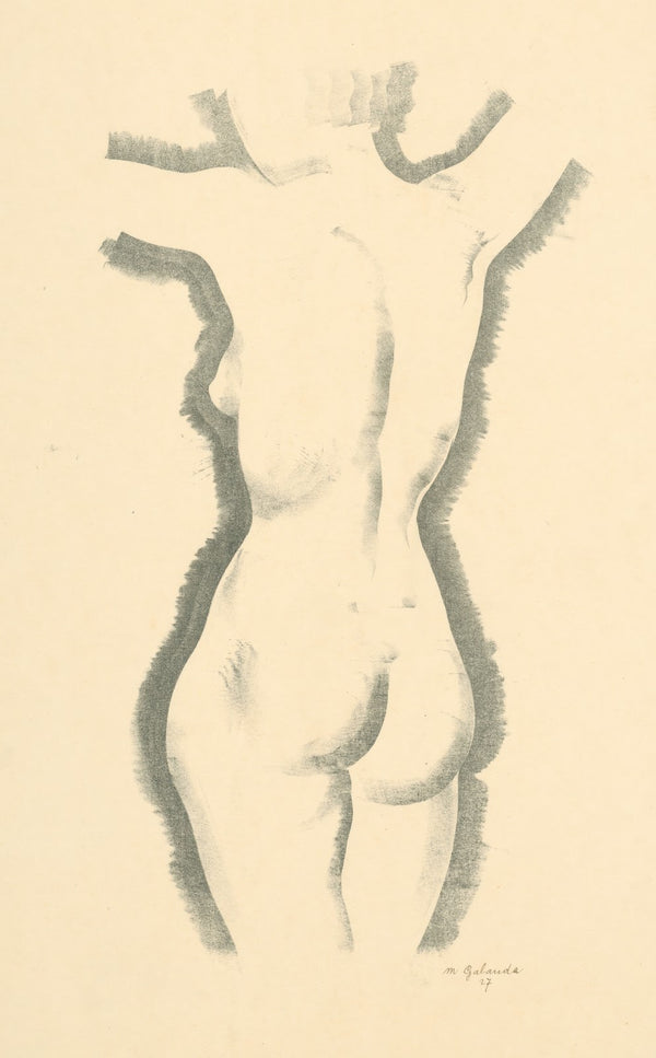 Štúdia ženského aktu 1927