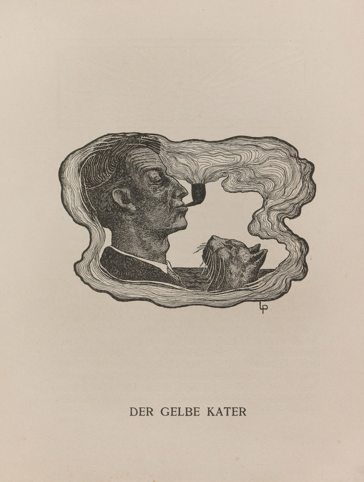 Der Gelbe kater Pl02 1902