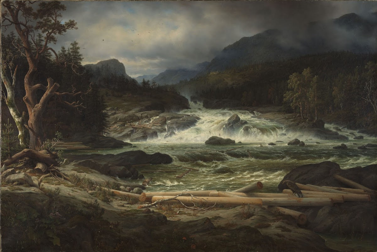 The Labro Falls at Kongsberg 1837