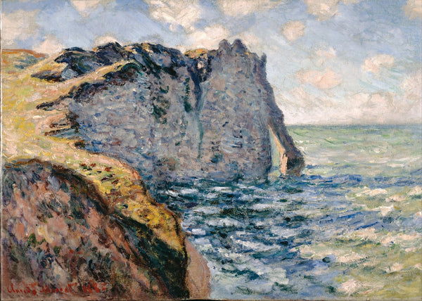 The Cliff of Aval Etrétat 1885