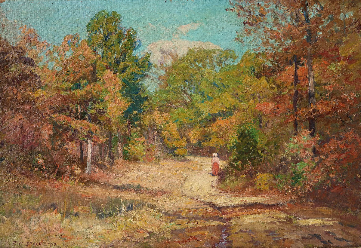 On the Road to Belmont 1910