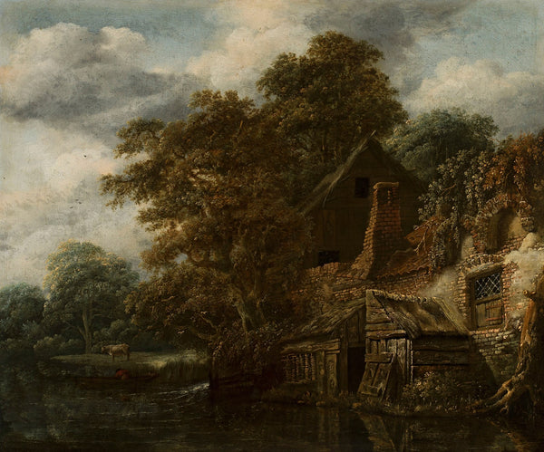 Landscape with a mill 1667
