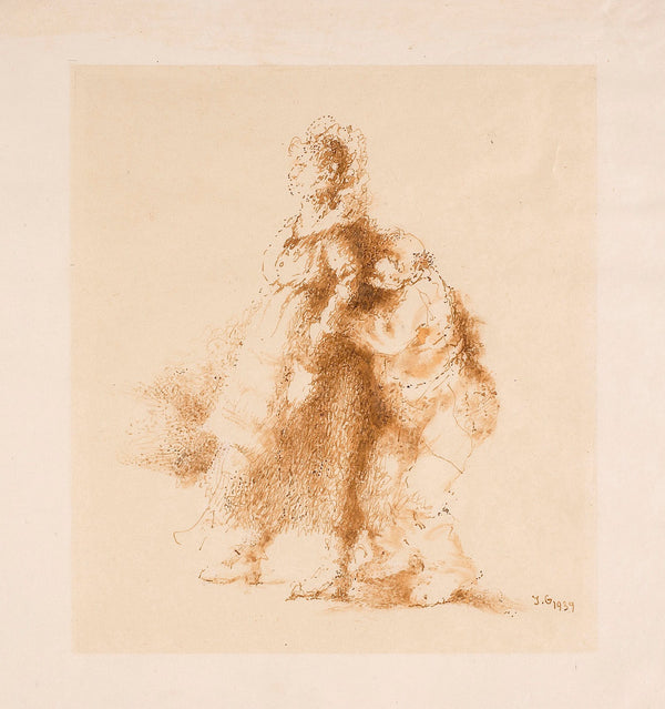 Two figures 1939