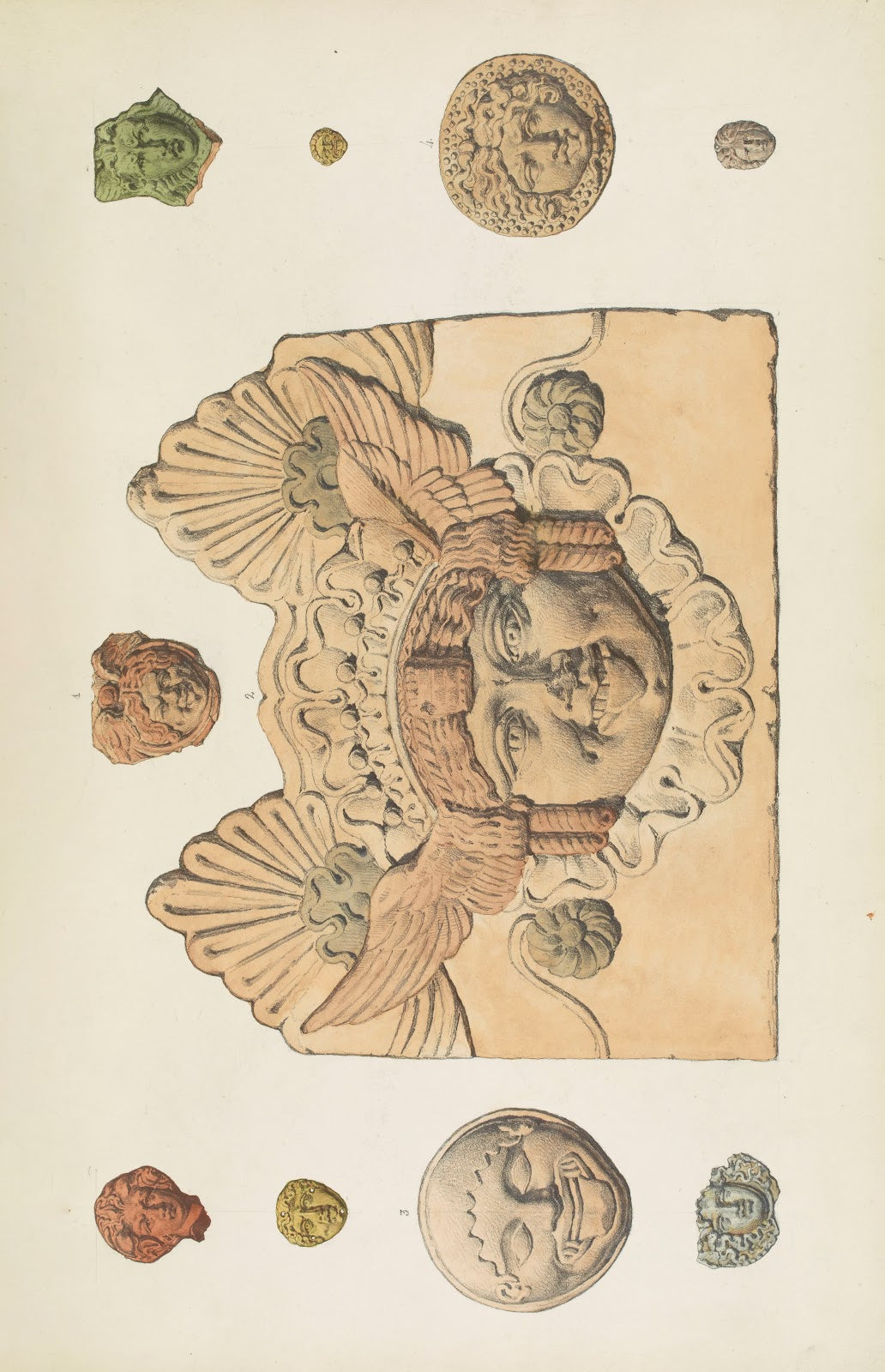 Monuments antiques dessinés Pl045 1830 1866