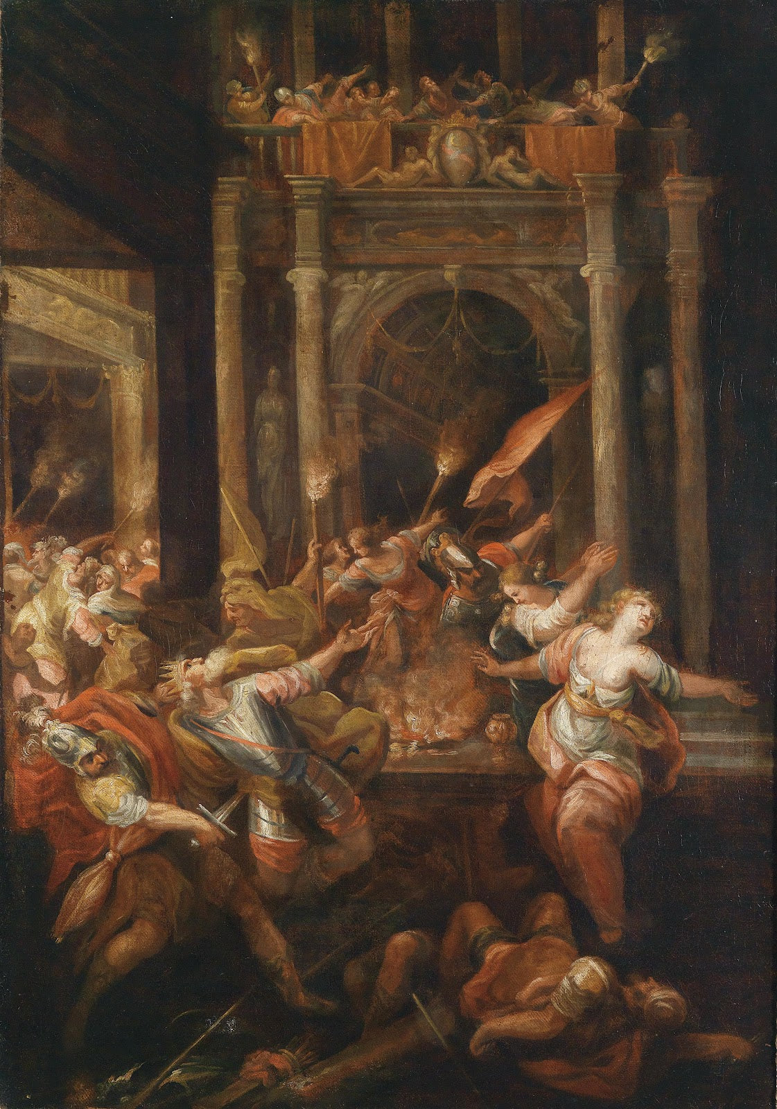 A Scene from the Trojan War The Death of King Priam