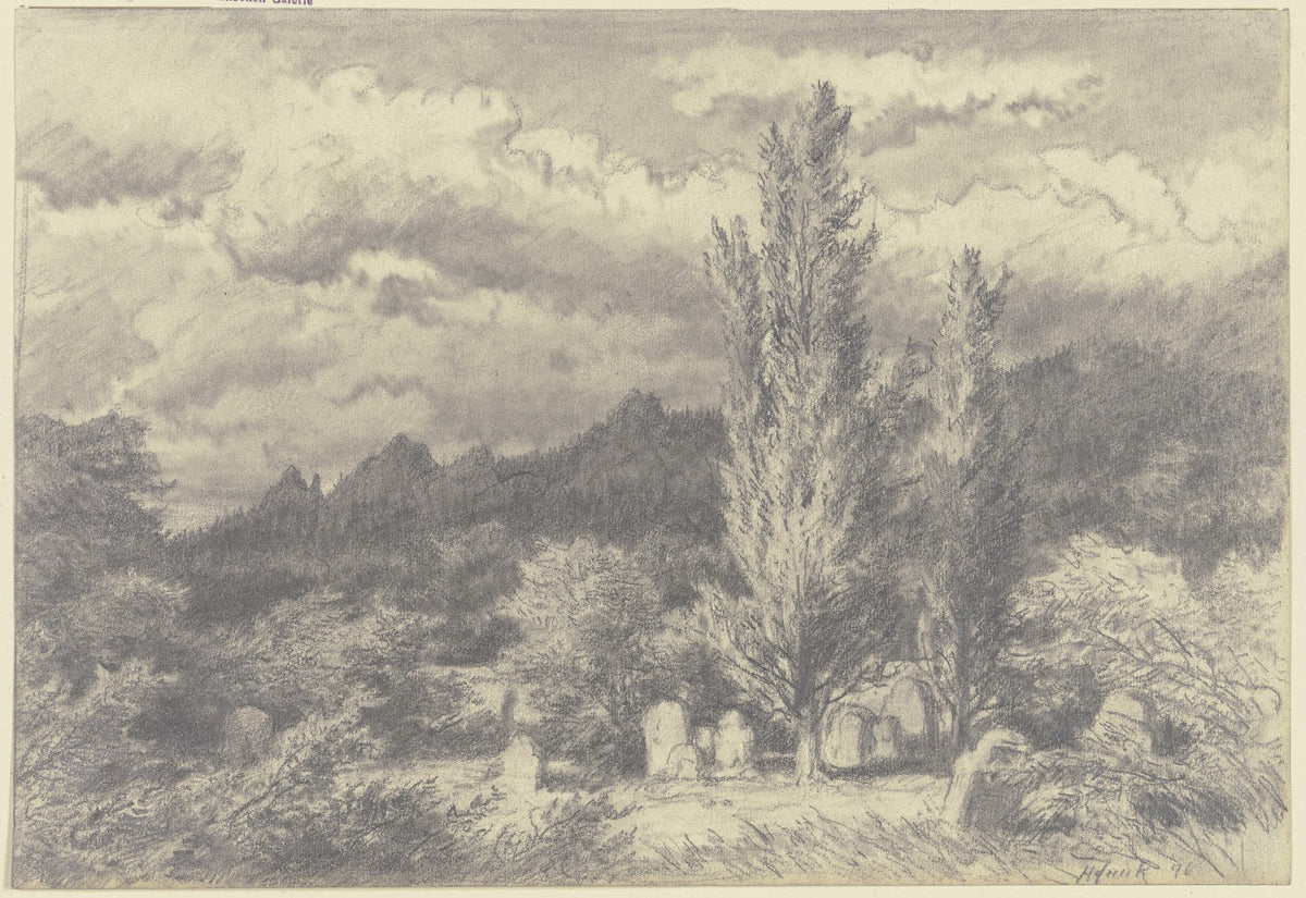 Forest cemetery 1876