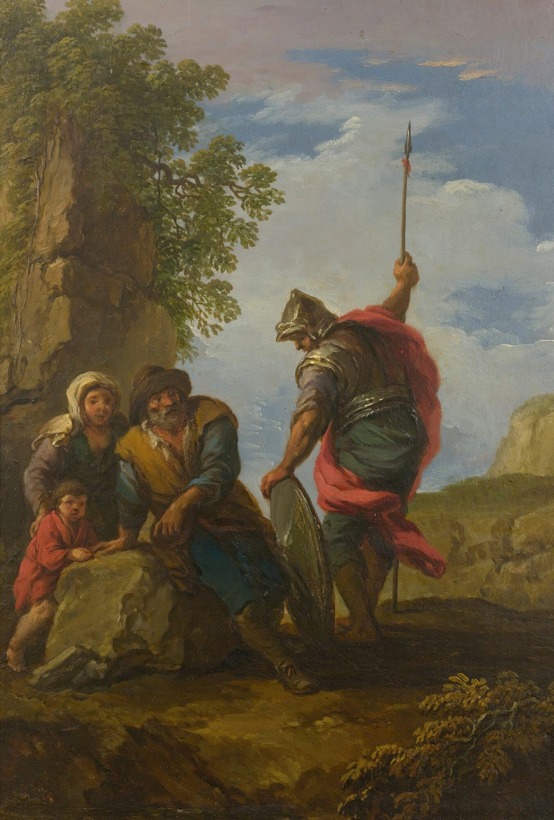 Bandits In A Rocky Landscape