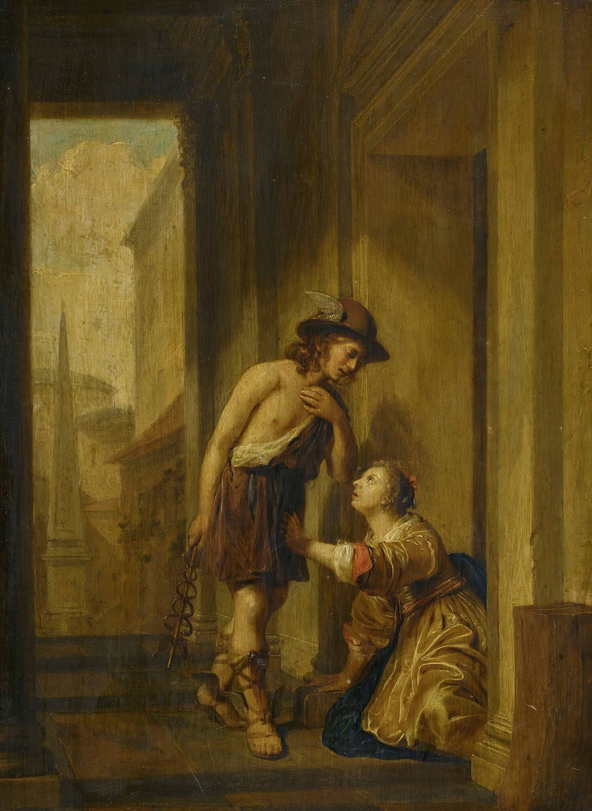 Mercury And Aglauros At The Door Of Herses Chamber 1658
