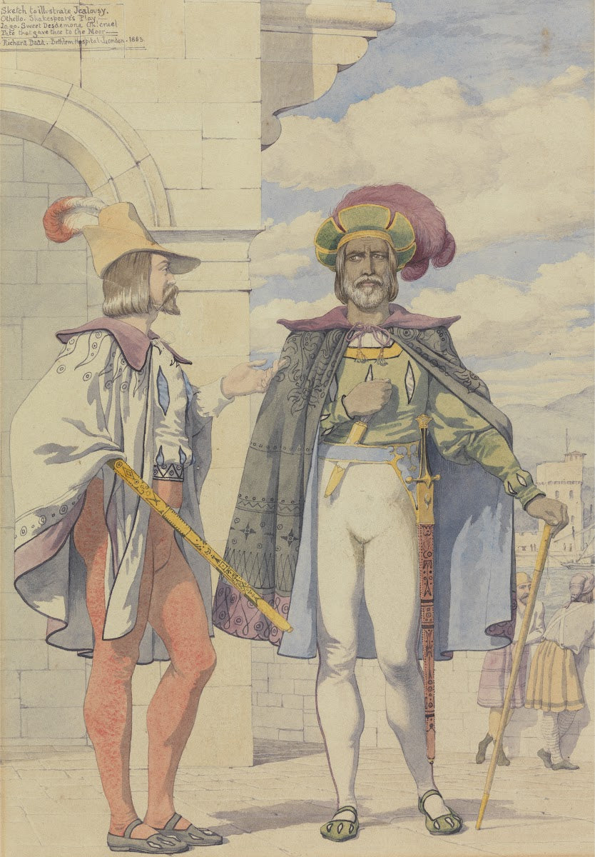 Sketch for the Passions Jealousy 1853