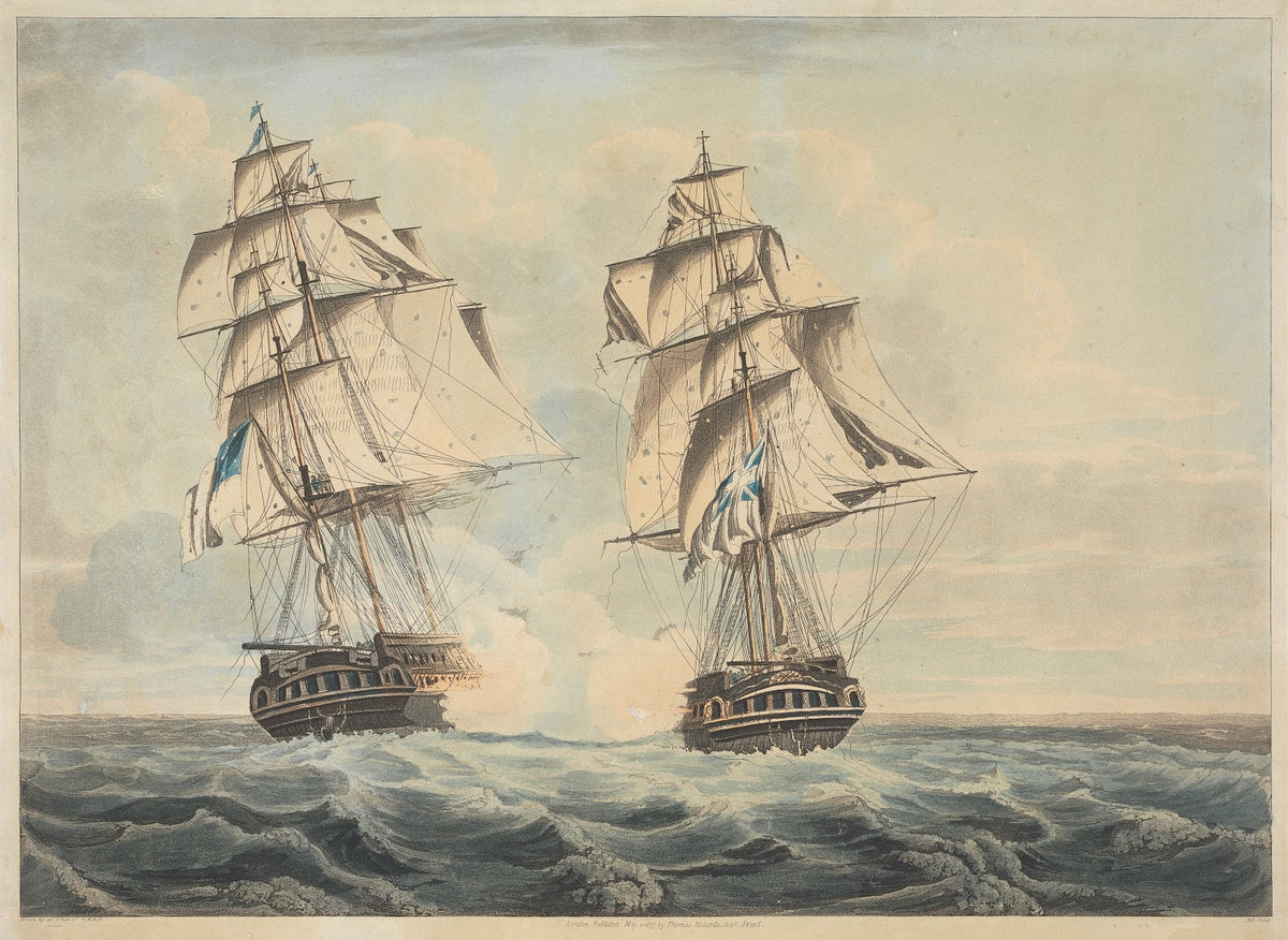 His Majestys Frigate Endymion 1815
