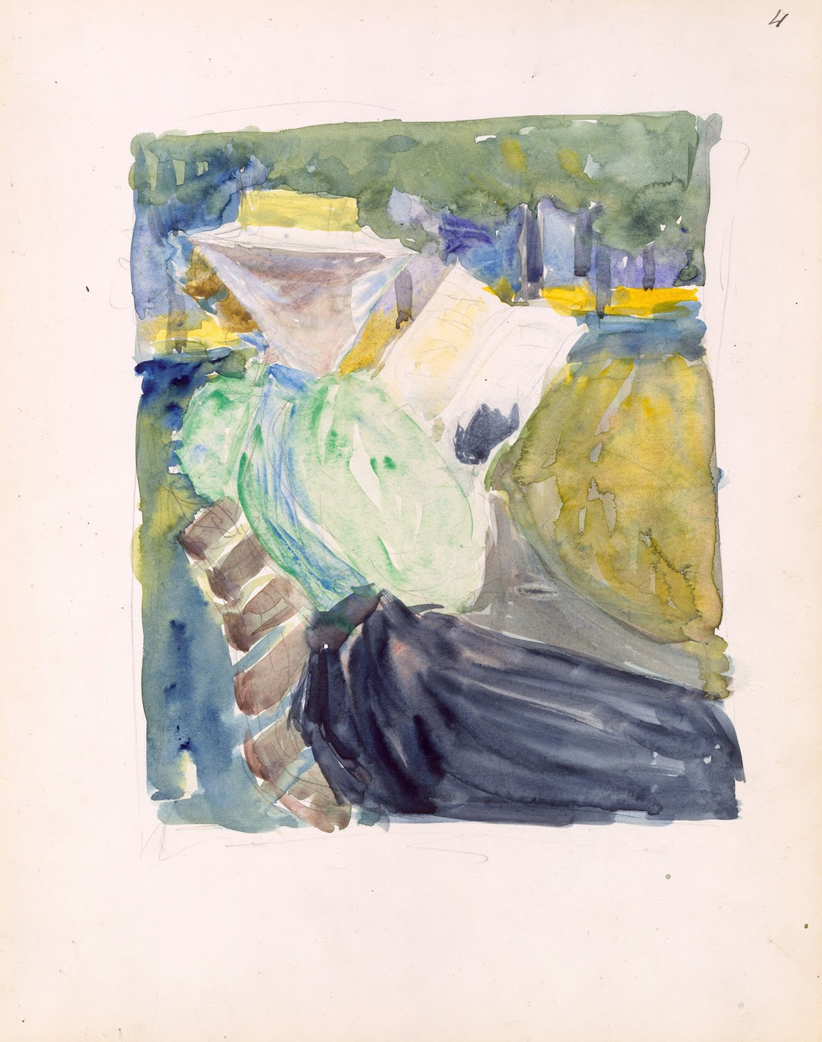 A woman reading in the park 18951897