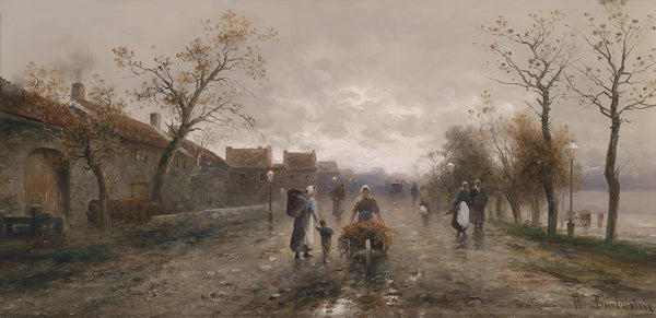 Auf der Landstraße