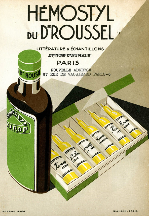 Hemostyl du Dr Roussel 1910 1950
