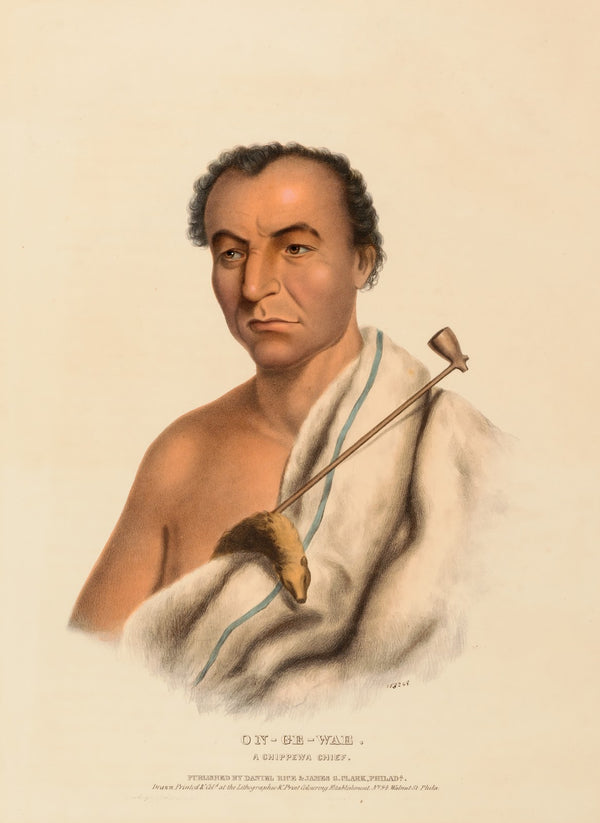 On Ge Wae A Chippewa Chief ca 1837 1844