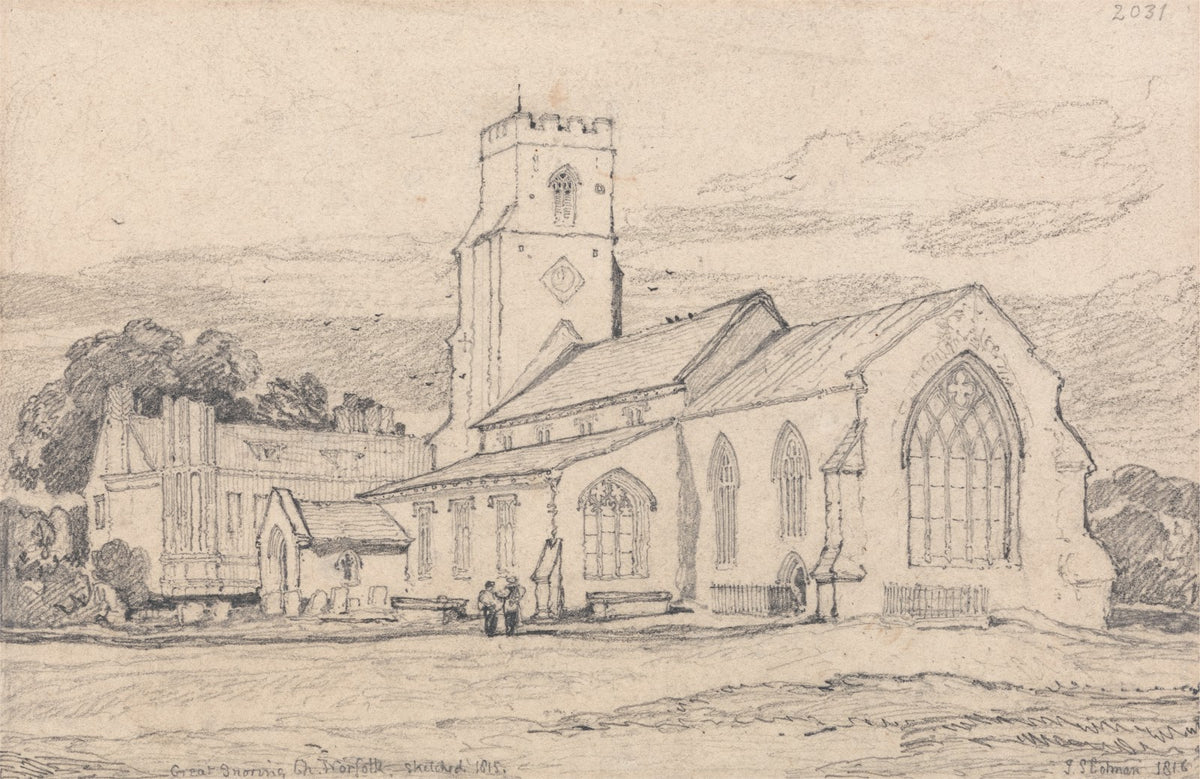 Great Snoring Church Norfolk 1815 to 1816