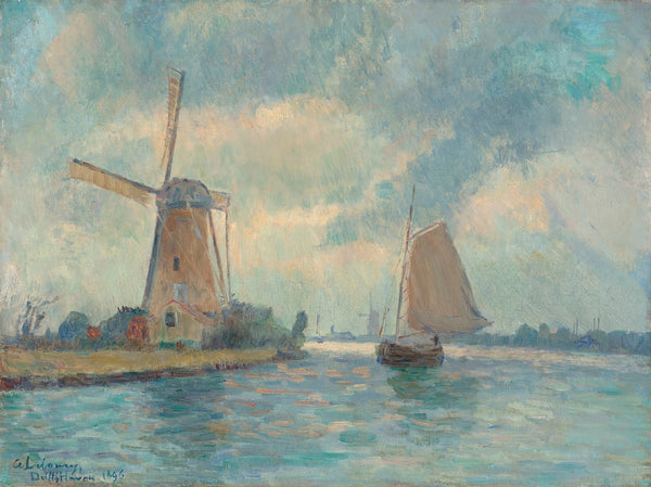 Moulin à Delft 1896