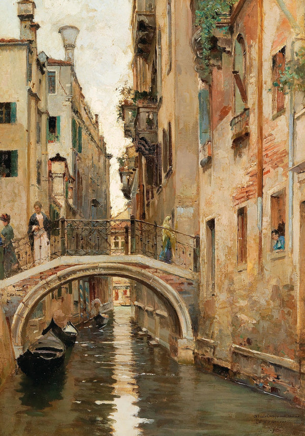 A canal in Venice