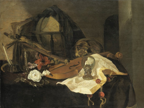 Vanitas Still Life 1650